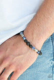 Paparazzi VINTAGE VAULT "Strength" Blue Bracelet Paparazzi Jewelry