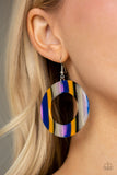 Paparazzi "In Retrospect" Blue Earrings Paparazzi Jewelry