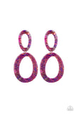 Paparazzi "Hey, HAUTE Rod" Multi 062XX Earrings Paparazzi Jewelry