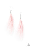 Paparazzi "The SHOWGIRL Next Door" Pink Earrings Paparazzi Jewelry