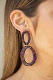 Paparazzi "Hey, HAUTE Rod" Multi 034XX Earrings Paparazzi Jewelry