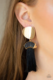 Paparazzi "Insta Inca" Gold Earrings Paparazzi Jewelry