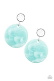 Paparazzi "Beach Bliss" Blue Post Earrings Paparazzi Jewelry