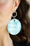 Paparazzi "Beach Bliss" Blue Post Earrings Paparazzi Jewelry