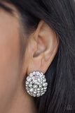 Paparazzi "Daring Dazzle" White Post Earrings Paparazzi Jewelry