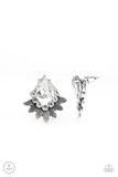 Paparazzi "Crystal Canopy" White Post Earrings Paparazzi Jewelry