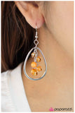 Paparazzi "With Flying Colors" Orange Earrings Paparazzi Jewelry