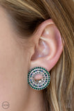 Paparazzi "Spun Out On Shimmer" Multi Clip On Earrings Paparazzi Jewelry