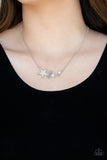 Paparazzi "Rising Starlet" White Necklace & Earring Set Paparazzi Jewelry