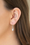 Paparazzi "Rising Starlet" White Necklace & Earring Set Paparazzi Jewelry