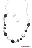 Paparazzi "Oh, Baby! - Black" necklace Paparazzi Jewelry