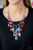 Paparazzi "Irresistible Iridescence" Multi Necklace & Earring Set Paparazzi Jewelry