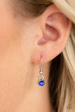 Paparazzi VINTAGE VAULT "American Girl" Blue Necklace & Earring Set Paparazzi Jewelry