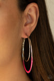 Paparazzi "Miami Moonbeam" Pink Earrings Paparazzi Jewelry
