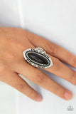 Paparazzi "Santa Fe Serenity" Black Ring Paparazzi Jewelry