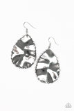 Paparazzi VINTAGE VAULT "Trail Ware" Silver Earrings Paparazzi Jewelry