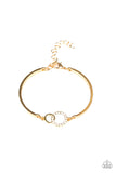 Paparazzi VINTAGE VAULT "Simple Sophistication" Gold Bracelet Paparazzi Jewelry