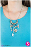 Paparazzi "Method To the Madness" Green Necklace & Earring Set Paparazzi Jewelry