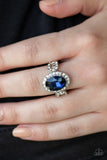 Paparazzi VINTAGE VAULT "Magnificent Majesty" Blue Ring Paparazzi Jewelry