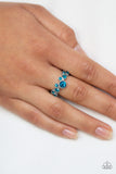 Paparazzi "Sparkle Spree" Blue Ring Paparazzi Jewelry