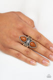 Paparazzi "New Age Leader" Brown Ring Paparazzi Jewelry