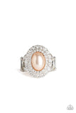 Paparazzi "Sprinkle On The Shimmer" EXCLUSIVE Brown Ring Paparazzi Jewelry