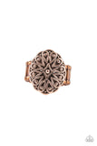 Paparazzi VINTAGE VAULT "Modern Mandala" Copper Ring Paparazzi Jewelry