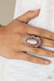 Paparazzi "Oceanside Oracle" Copper Ring Paparazzi Jewelry