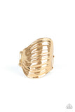 Paparazzi "Made That SWAY" Gold Ring Paparazzi Jewelry