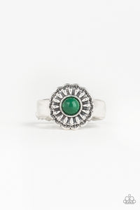 Paparazzi "Daisy Dawn" Green Ring Paparazzi Jewelry