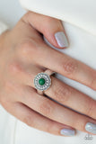 Paparazzi "Daisy Dawn" Green Ring Paparazzi Jewelry