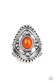 Paparazzi "Rogue Ramble" Orange Ring Paparazzi Jewelry