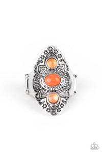 Paparazzi "Malibu Mystic" Orange Ring Paparazzi Jewelry