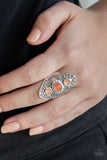 Paparazzi "Malibu Mystic" Orange Ring Paparazzi Jewelry