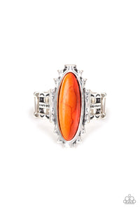 Paparazzi "Canyon Colada" Orange Ring Paparazzi Jewelry