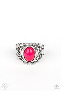 Paparazzi "Let's Take It From The POP" FASHION FIX Pink Ring Paparazzi Jewelry