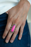 Paparazzi "Pioneer Plains" Pink Ring Paparazzi Jewelry