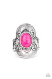 Paparazzi "Oracle Oasis" Pink Ring Paparazzi Jewelry