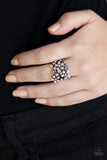 Paparazzi "Gardenia Gleam" Pink Ring Paparazzi Jewelry