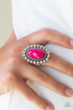 Paparazzi "Ready To Pop" Pink Ring Paparazzi Jewelry