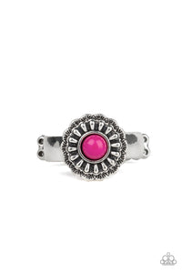 Paparazzi "Daisy Dawn" Pink Ring Paparazzi Jewelry