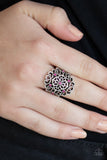 Paparazzi VINTAGE VAULT "Grenada Gardens" Pink Ring Paparazzi Jewelry