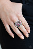 Paparazzi "Mandala Magnificence" Pink Ring Paparazzi Jewelry