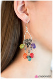 Paparazzi "No Stone Unturned - Multi" earring Paparazzi Jewelry