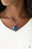 Paparazzi "So Obvious" Blue Necklace & Earring Set Paparazzi Jewelry