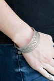 Paparazzi "Stack Shack" Silver Bracelet Paparazzi Jewelry