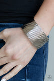 Paparazzi VINTAGE VAULT "Retro Revamp" Silver Bracelet Paparazzi Jewelry