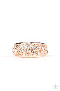 Paparazzi "Breezy Blossoms" Rose Gold Ring Paparazzi Jewelry