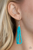 Paparazzi "Congo Colada" Blue Necklace & Earring Set Paparazzi Jewelry