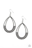 Paparazzi "Glitz Fit" Silver Earrings Paparazzi Jewelry